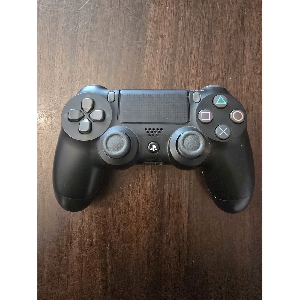 Sony PS4 Dualshock 4 Steel Black Wireless Controller CUH-ZCTU‎ TESTED